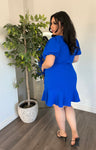 AVA Dress- Blue