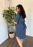 Lenora Dress-Denim