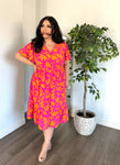 Orange Sunrise Dress