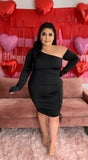 Beautiful Romance Dress-Black