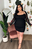 Blind Date Dress- Black
