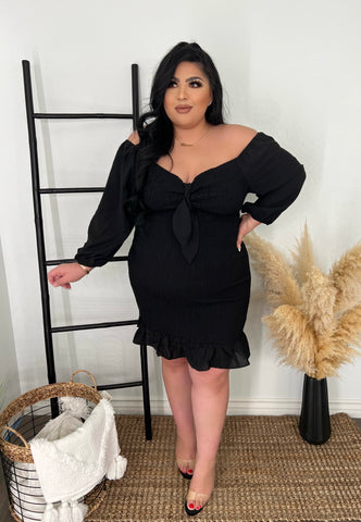 Be Mine Dress- Black