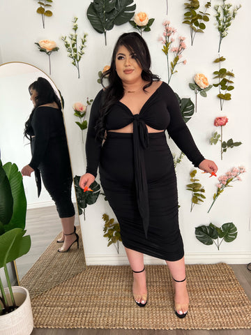 Eternity Dress-Black