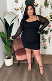 Blind Date Dress- Black