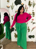 Pansy Couture Pants- Green