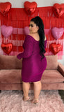 Sweet Talker Dress- Magenta